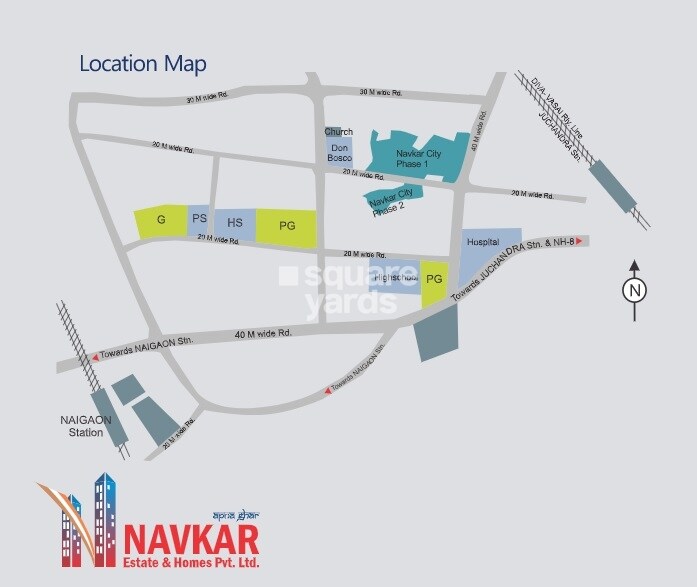 Navkar City Location Image