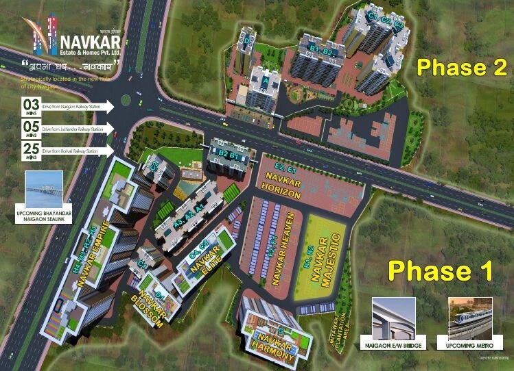 Navkar Majestic Master Plan 1