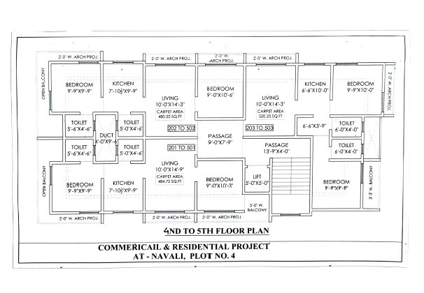 Navya Darshan Floor Plans