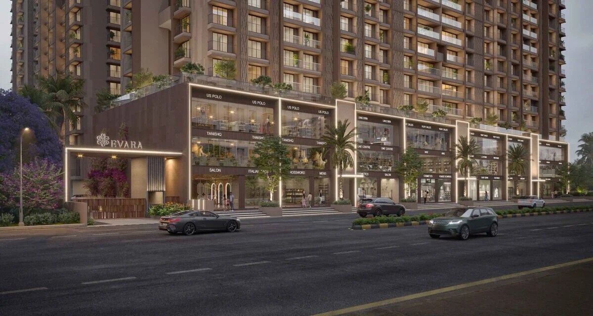 Neminath Evara Entrance View