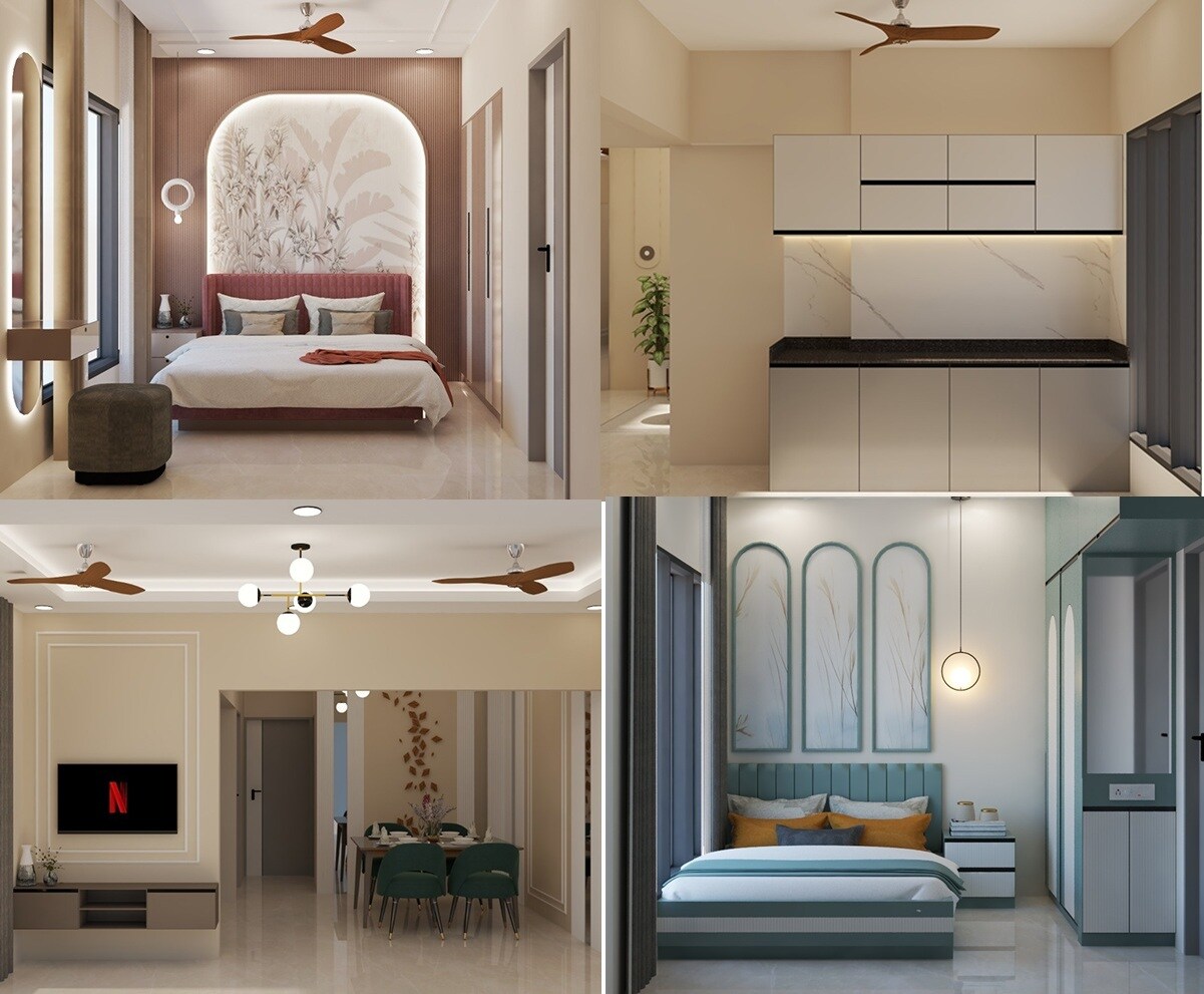 Nine Rajshree Complex Apartment Interiors