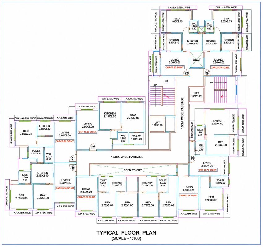Om Guru Govind Singh Nagar CHS Floor Plans
