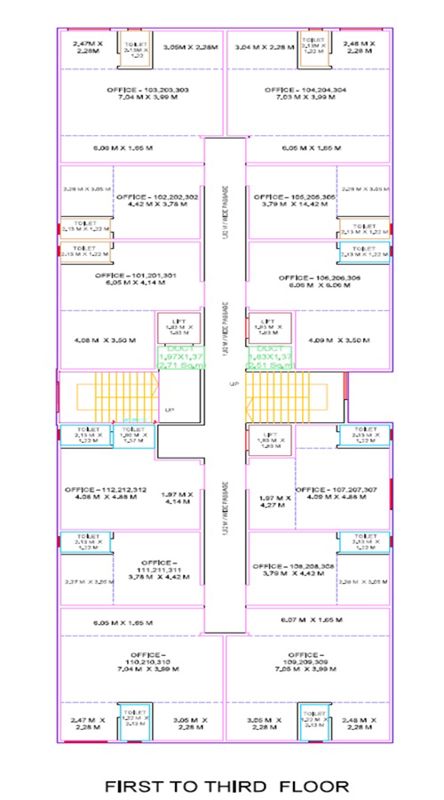 Om Hira Prem Gardens Floor Plans