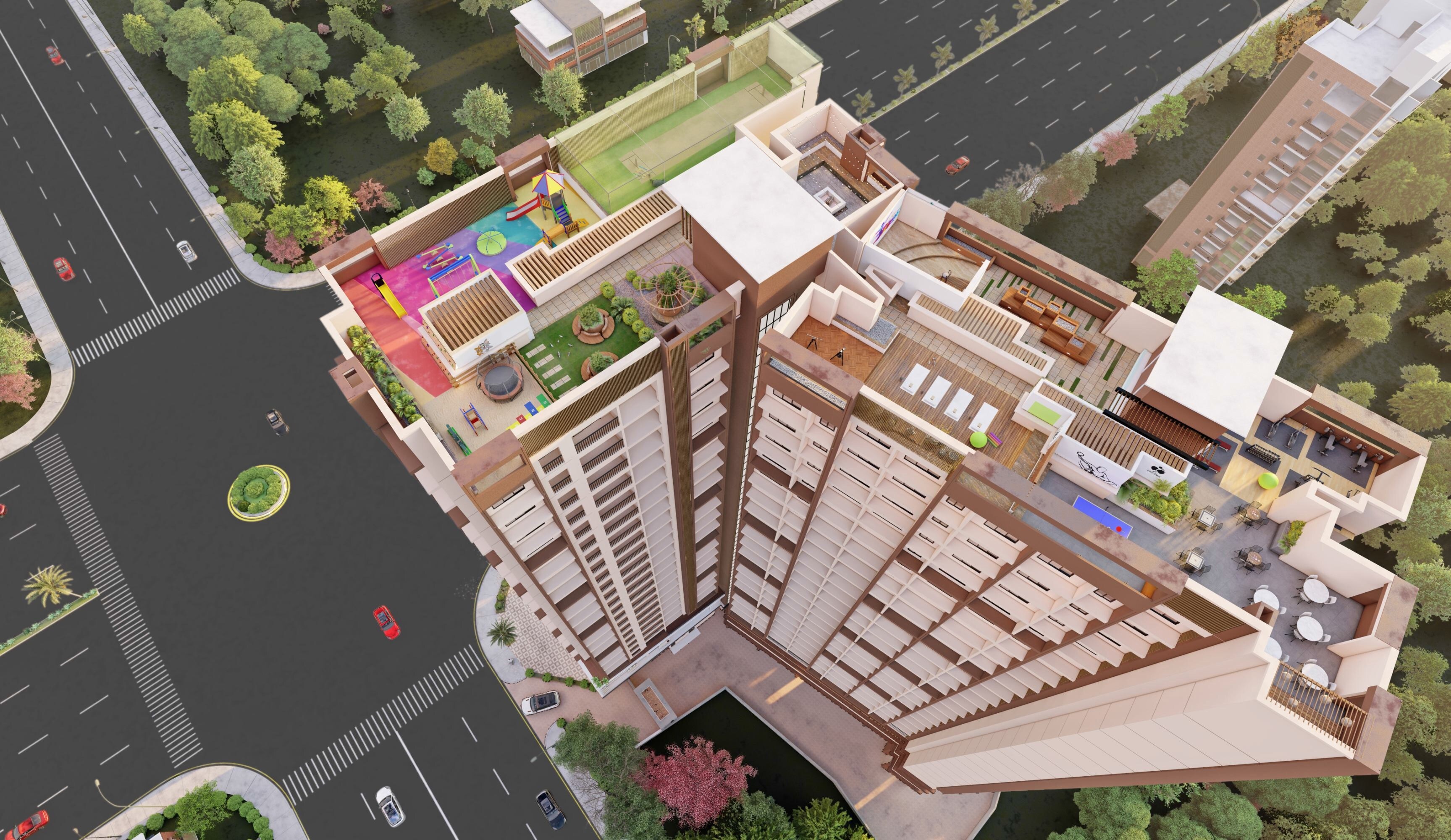 Omkar Laxmi Lifestyle Tower View