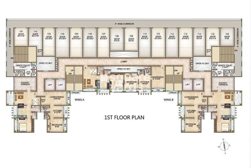 Ornate Galaxy Floor Plans