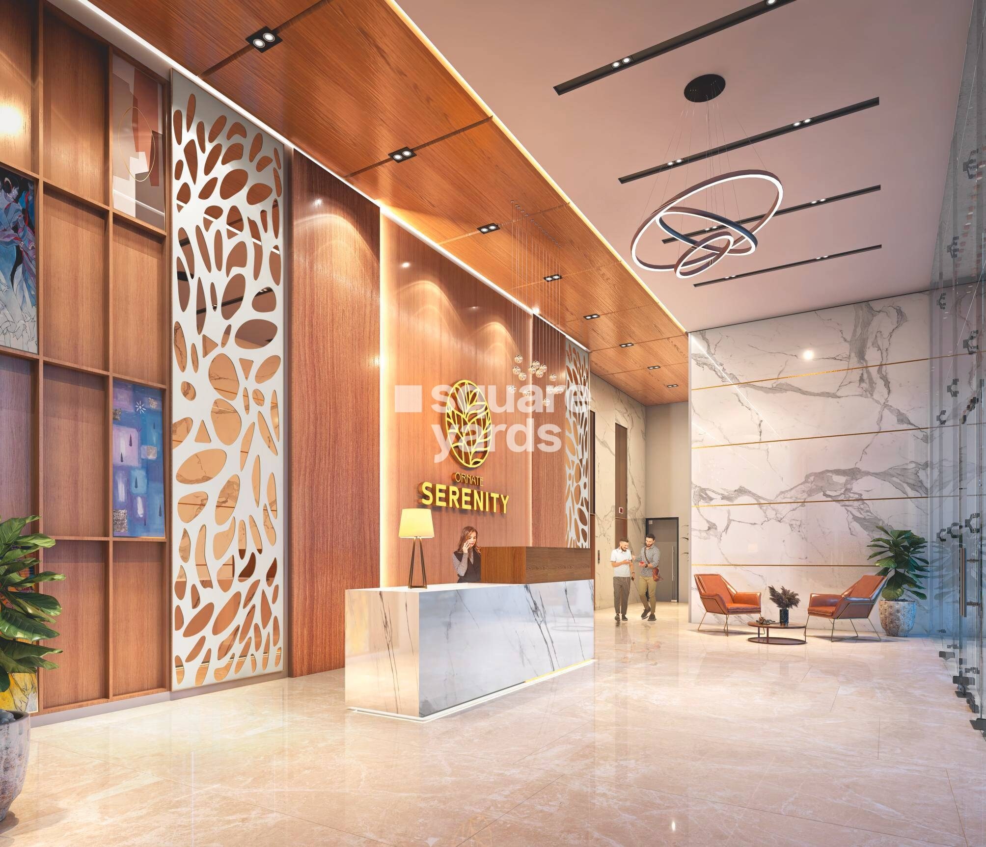 Ornate Serenity Lift Lobby Image