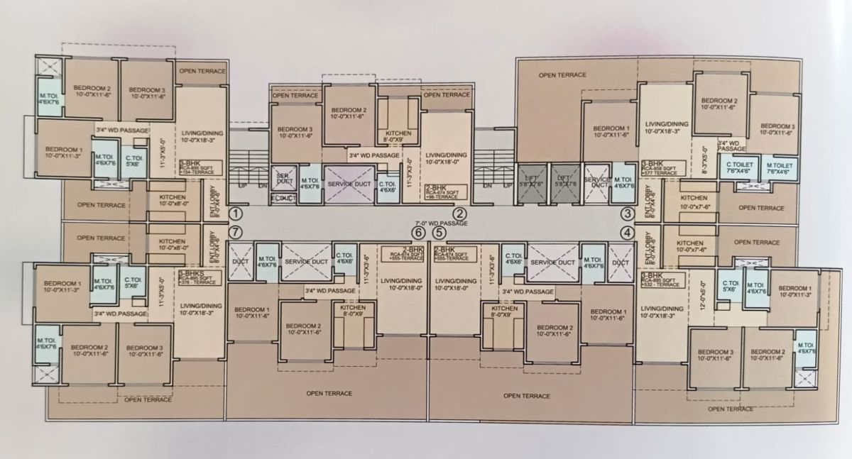 Ostwal Paramount Floor Plans