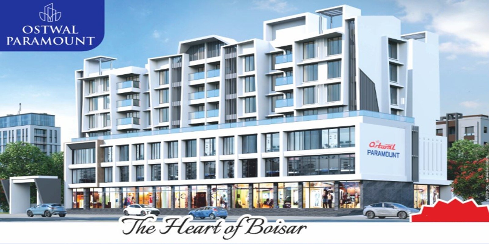 Ostwal Paramount residential project in Boisar