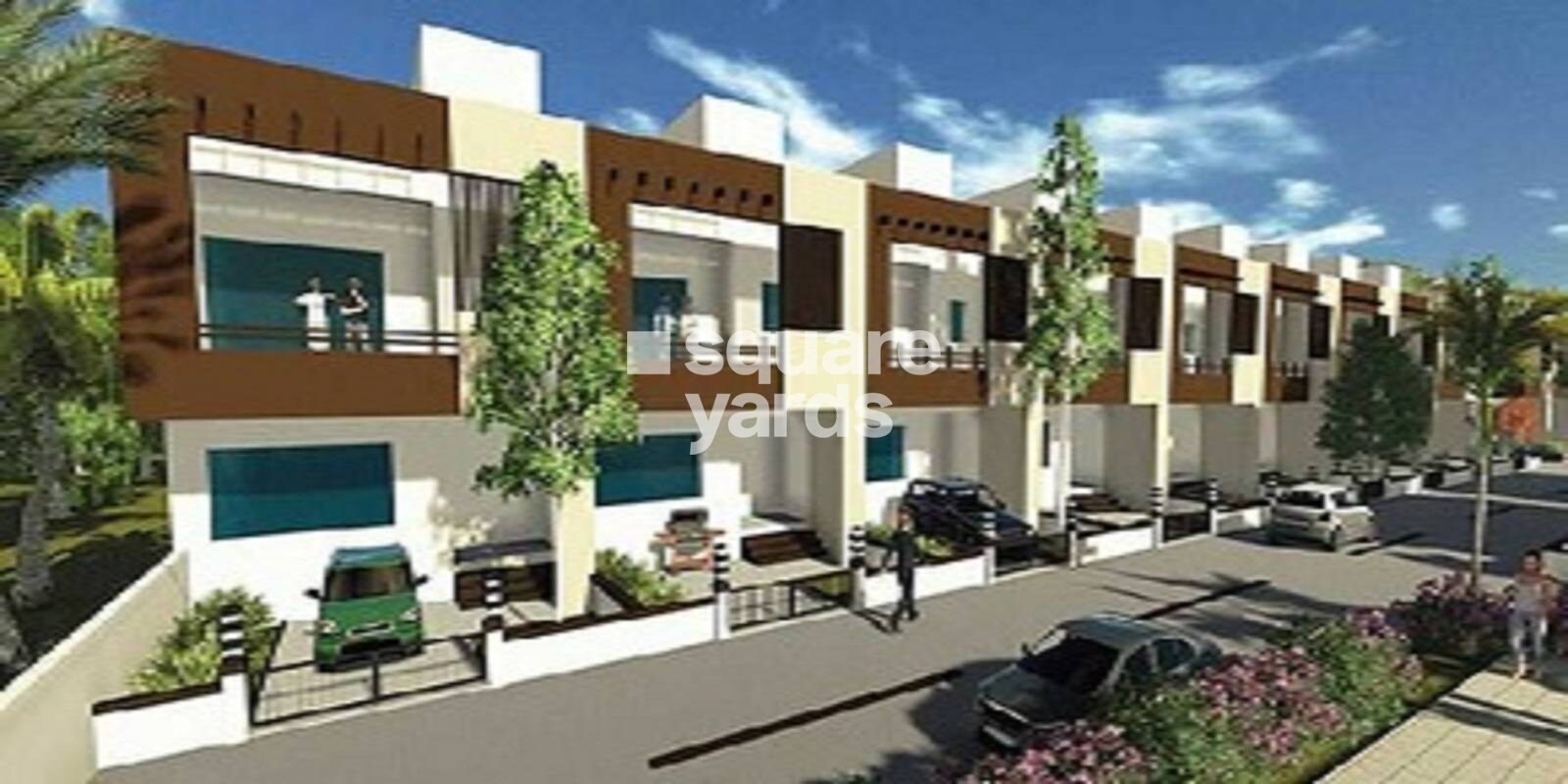 Palm Green Lagoon Row Houses