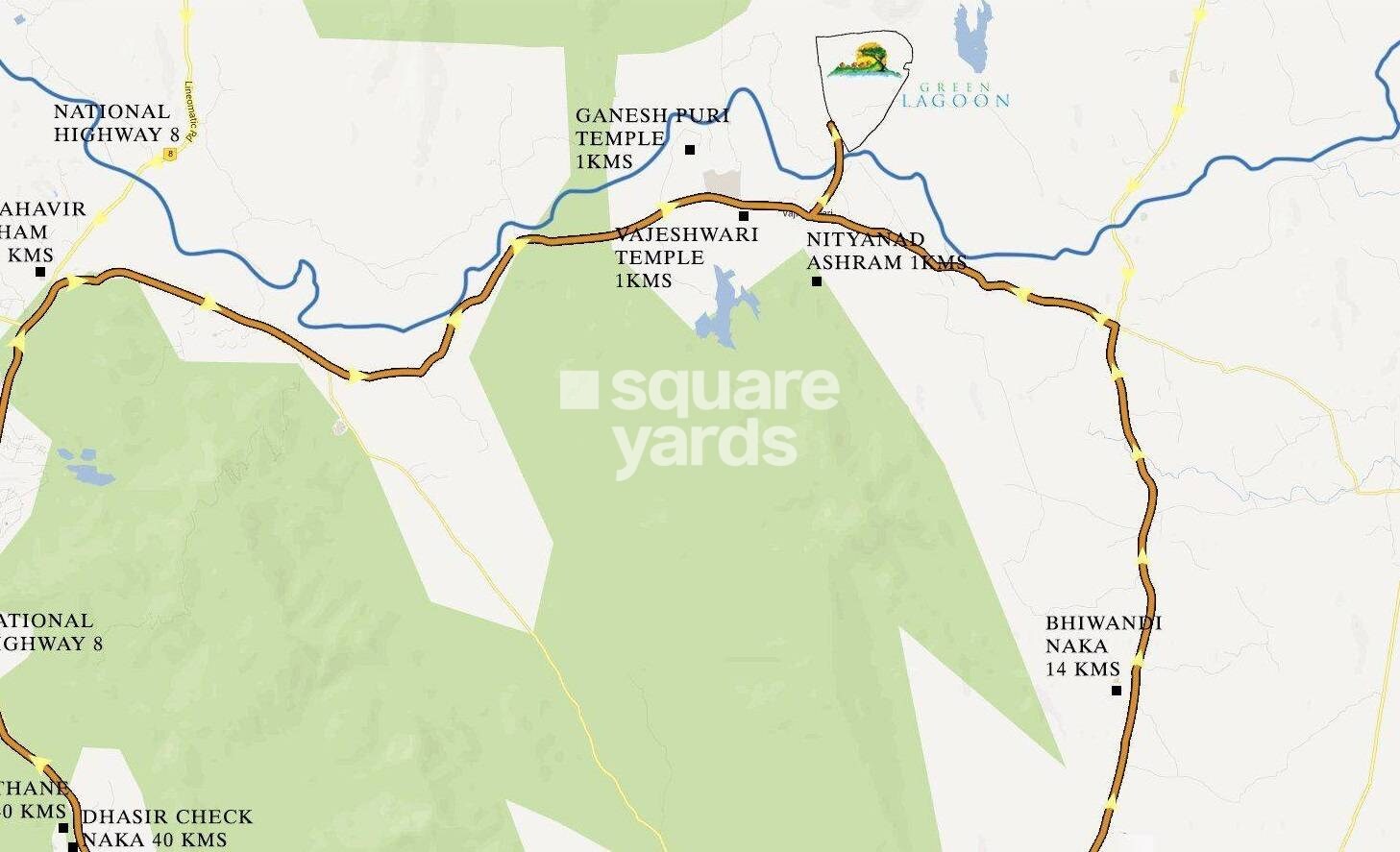 Palm Green Lagoon Studio Apartment