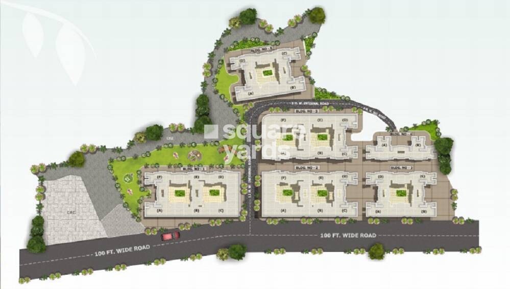 Parasnath Nagari Building No 2 Master Plan 1