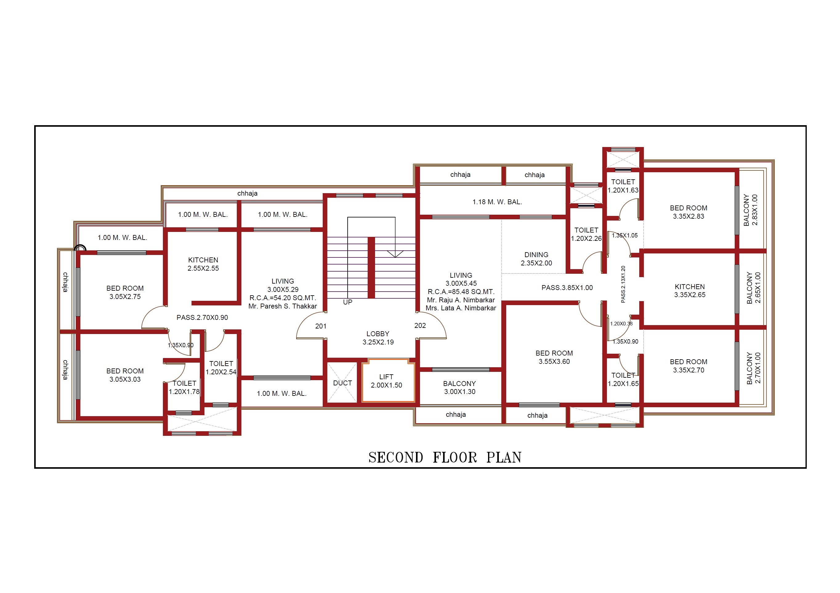 Parth Vrindavan Floor Plans