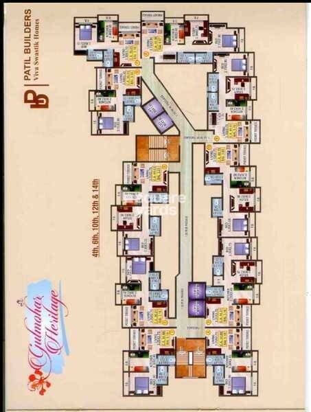 Patil Gulmohar Heritage Floor Plans
