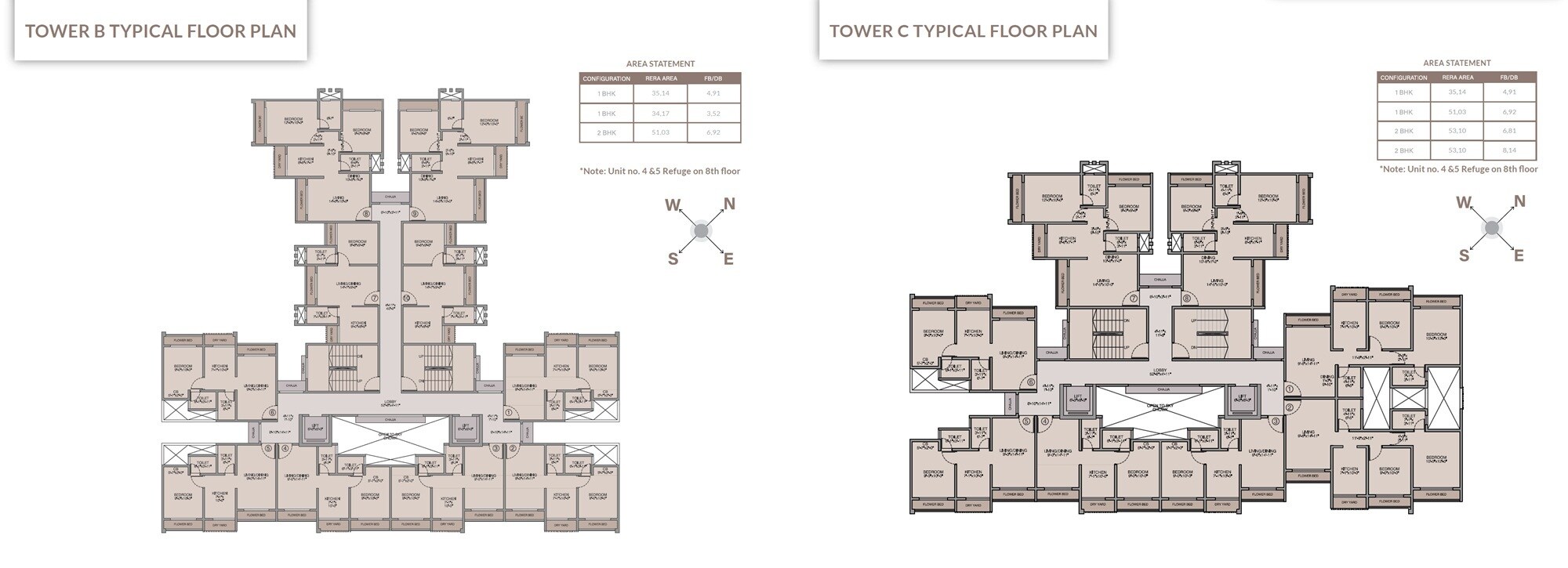 Poonam Vista Floor Plans
