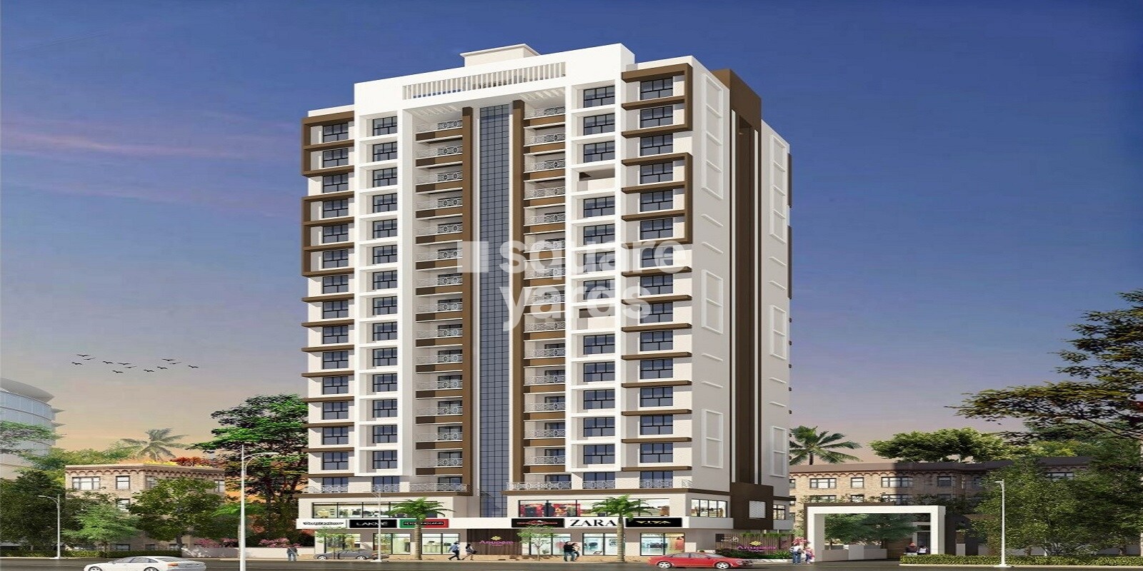 Pratik Anupam Tower Virar West, Palghar Price List, Floor Plan
