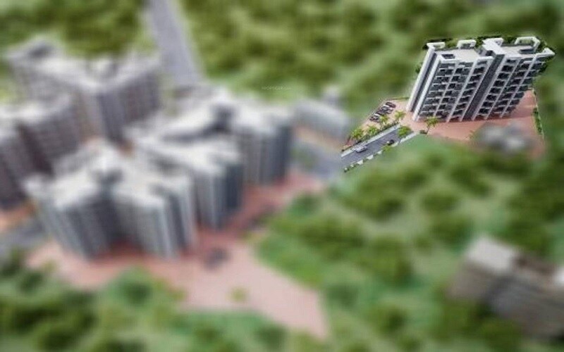 Prithvi-Sai_a small airplane flying over a city