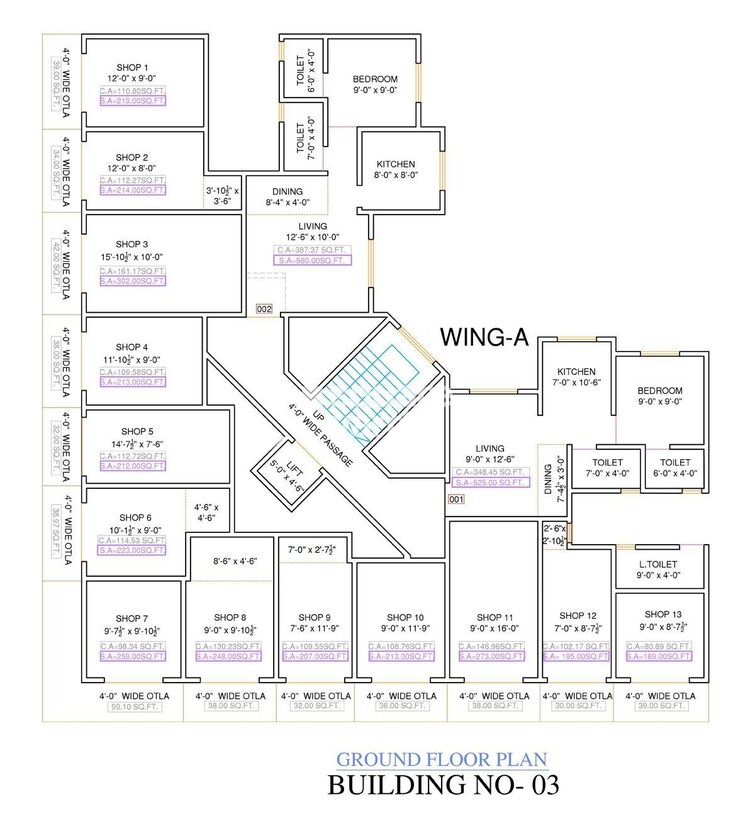 Prithvi Srishti Complex Floor Plans 1