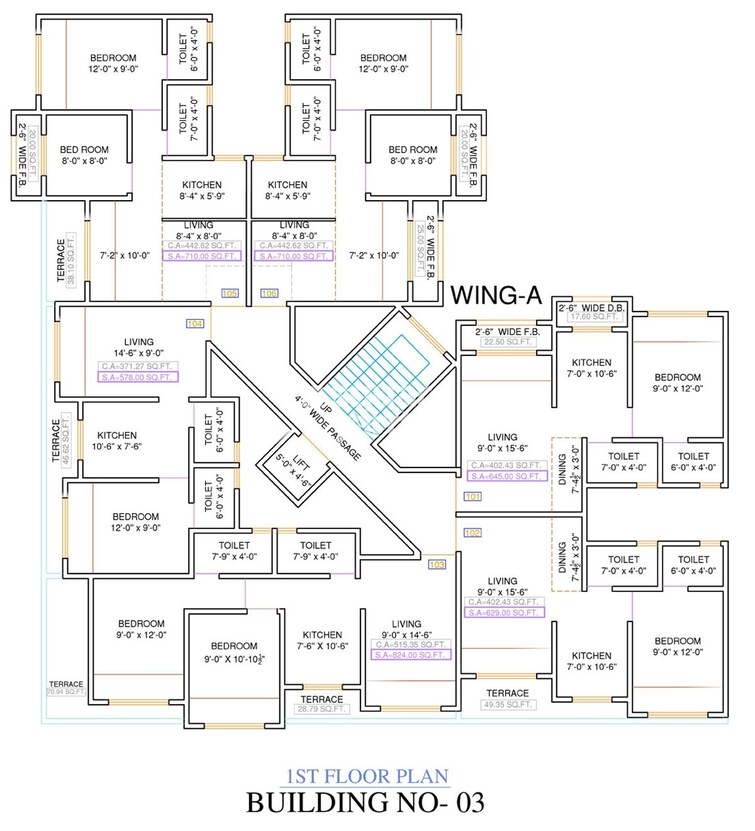Prithvi Srishti Complex Floor Plans 3