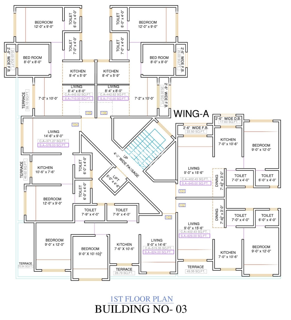 Prithvi Srishti Complex Floor Plans 3