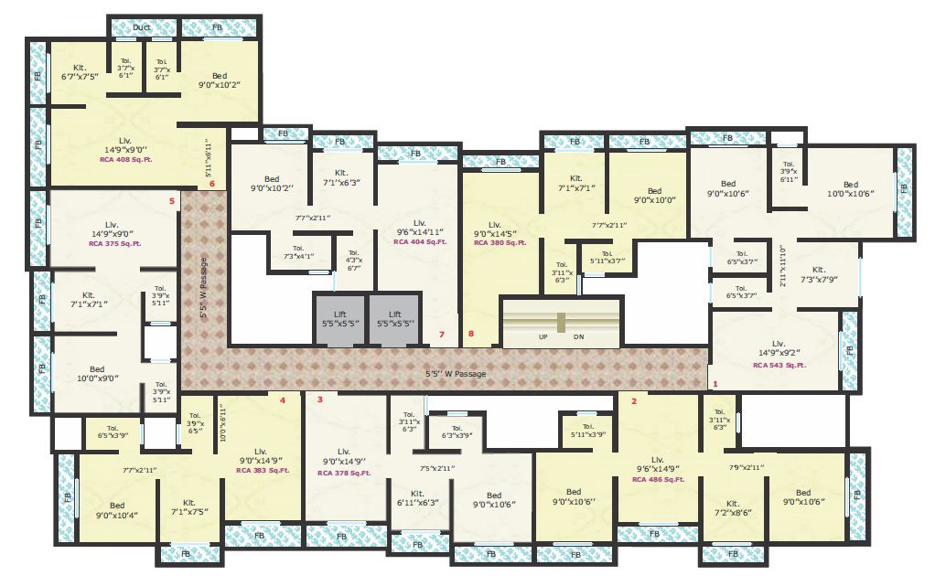 Raajlaxmi Krishna Niwas Floor Plans