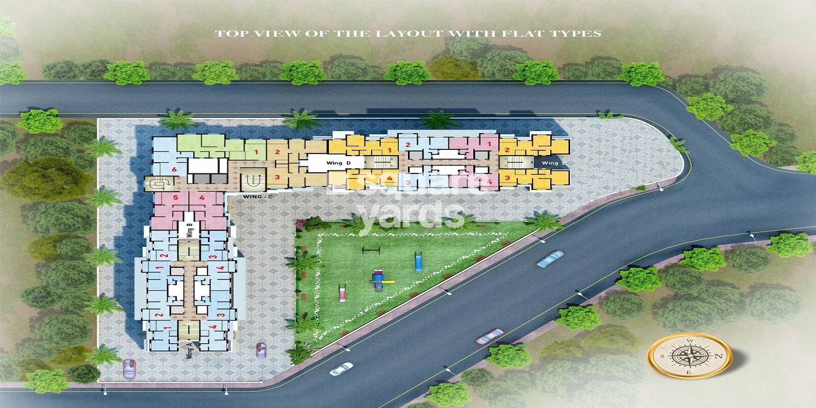 Raajlaxmi Tower Master Plan Image