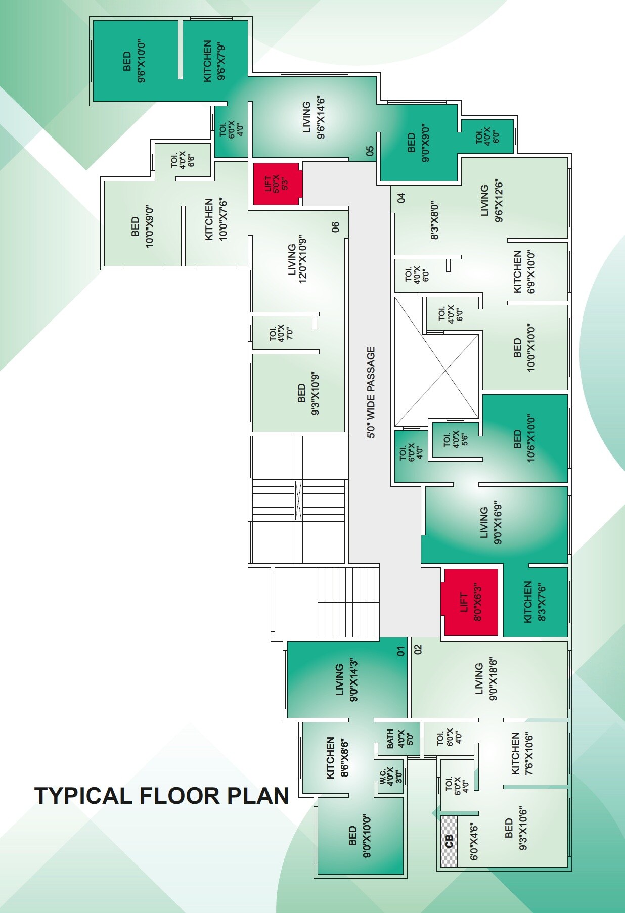 Raj Residencies Floor Plans