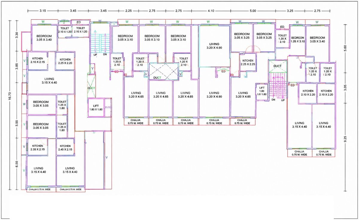 Rajhans JB Solitaire Floor Plans