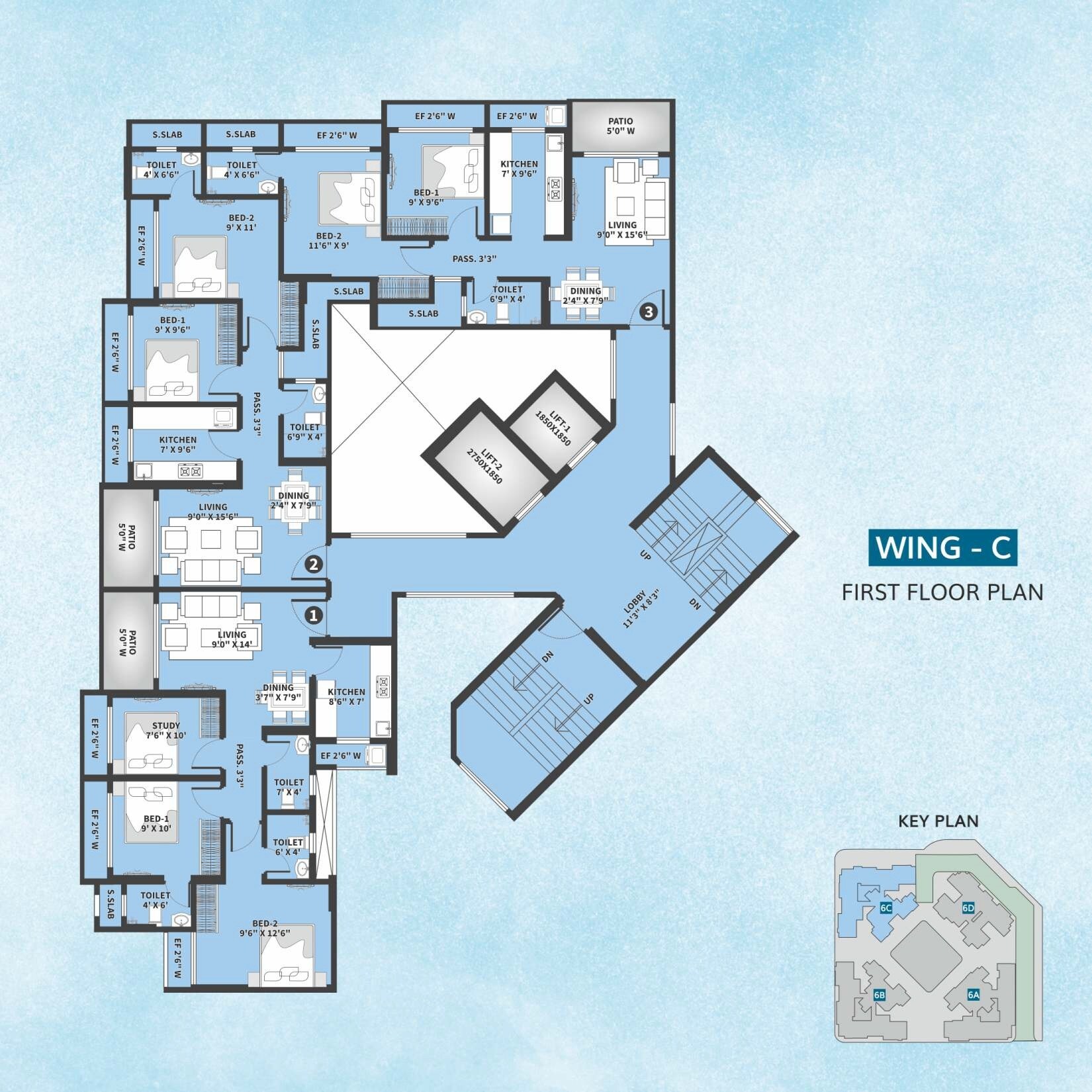Rajhans Kshitij Floor Plans 1