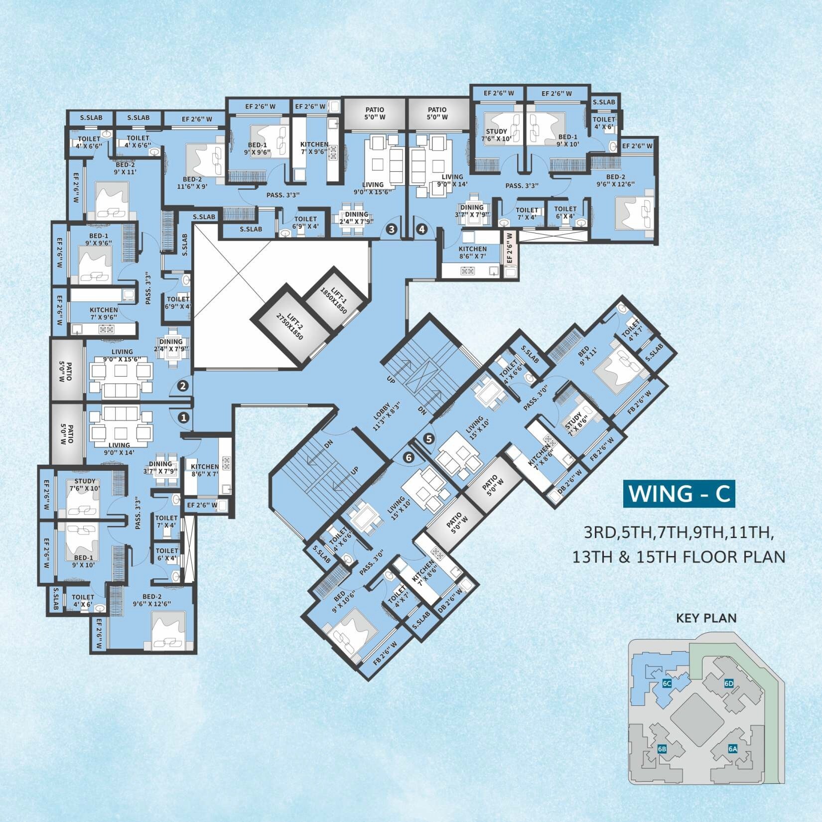 Rajhans Kshitij Floor Plans 2
