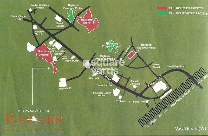 Rajhans Seasons Location Image