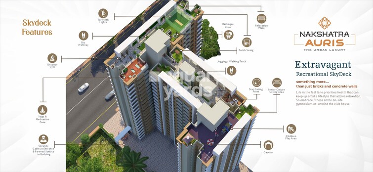 Rajlaxmi Nakshatra Auris Tower View