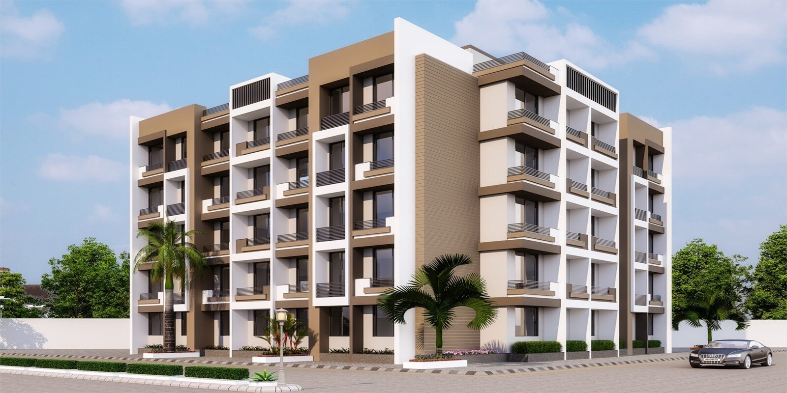 Rajlaxmi Priti Chaaya residential project in Makane Kapase