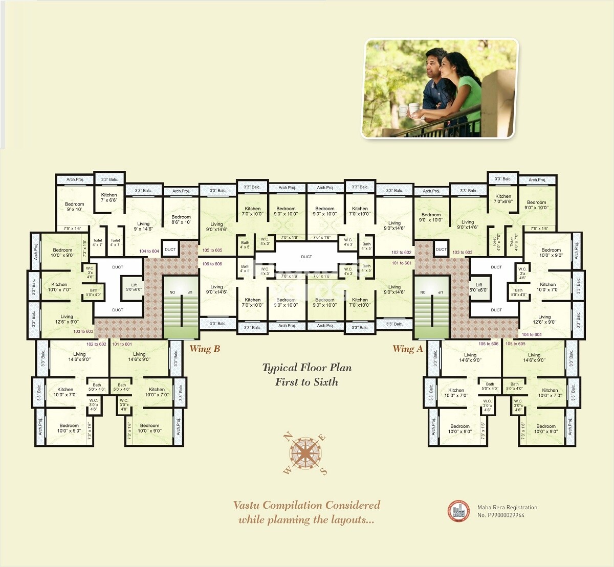 Rajlaxmi Priti Pearrl Floor Plans 2