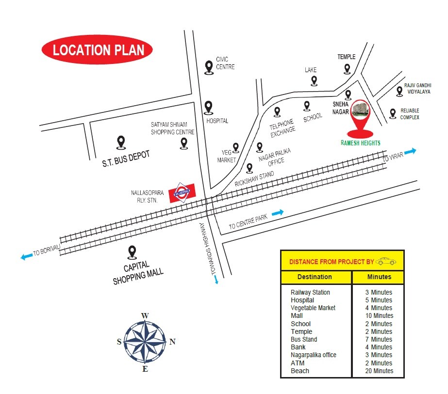 Ramesh Heights Location Image