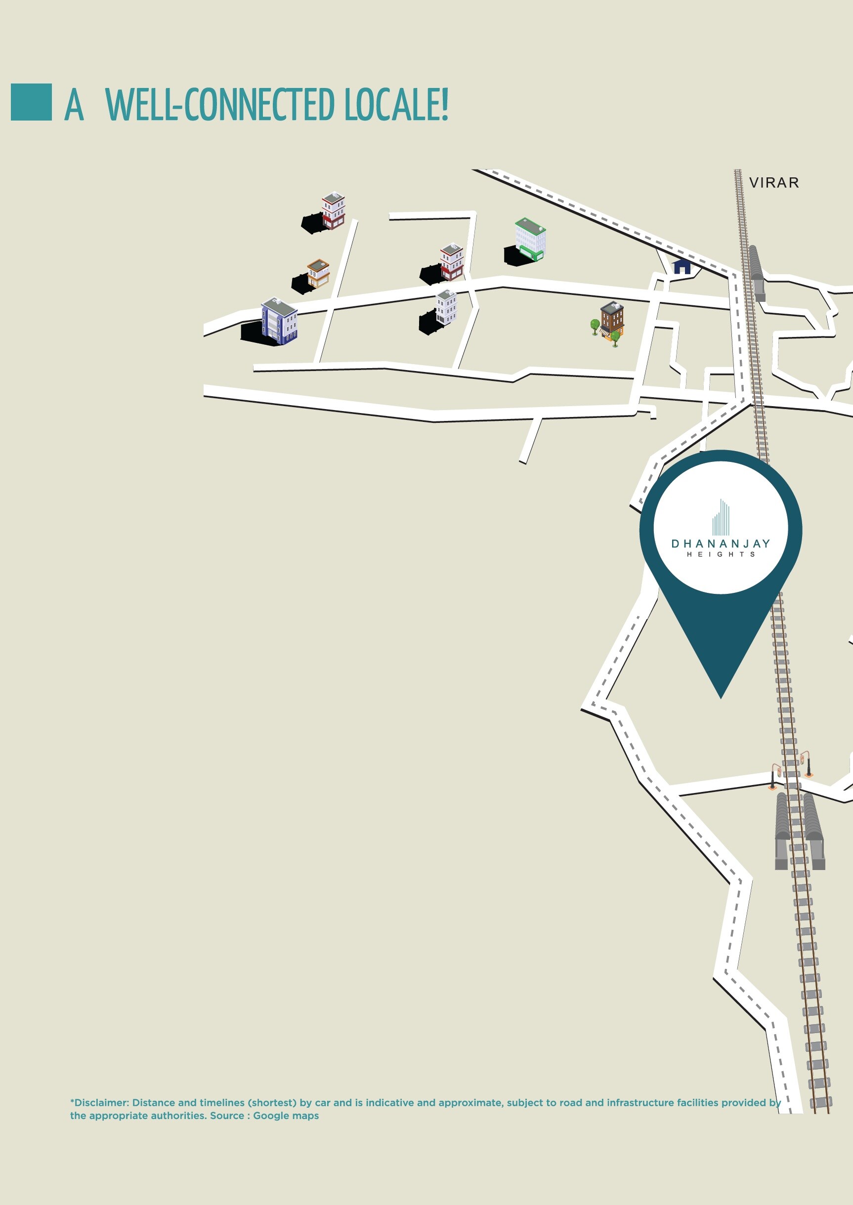 Realtech Dhananjay Heights Location Image