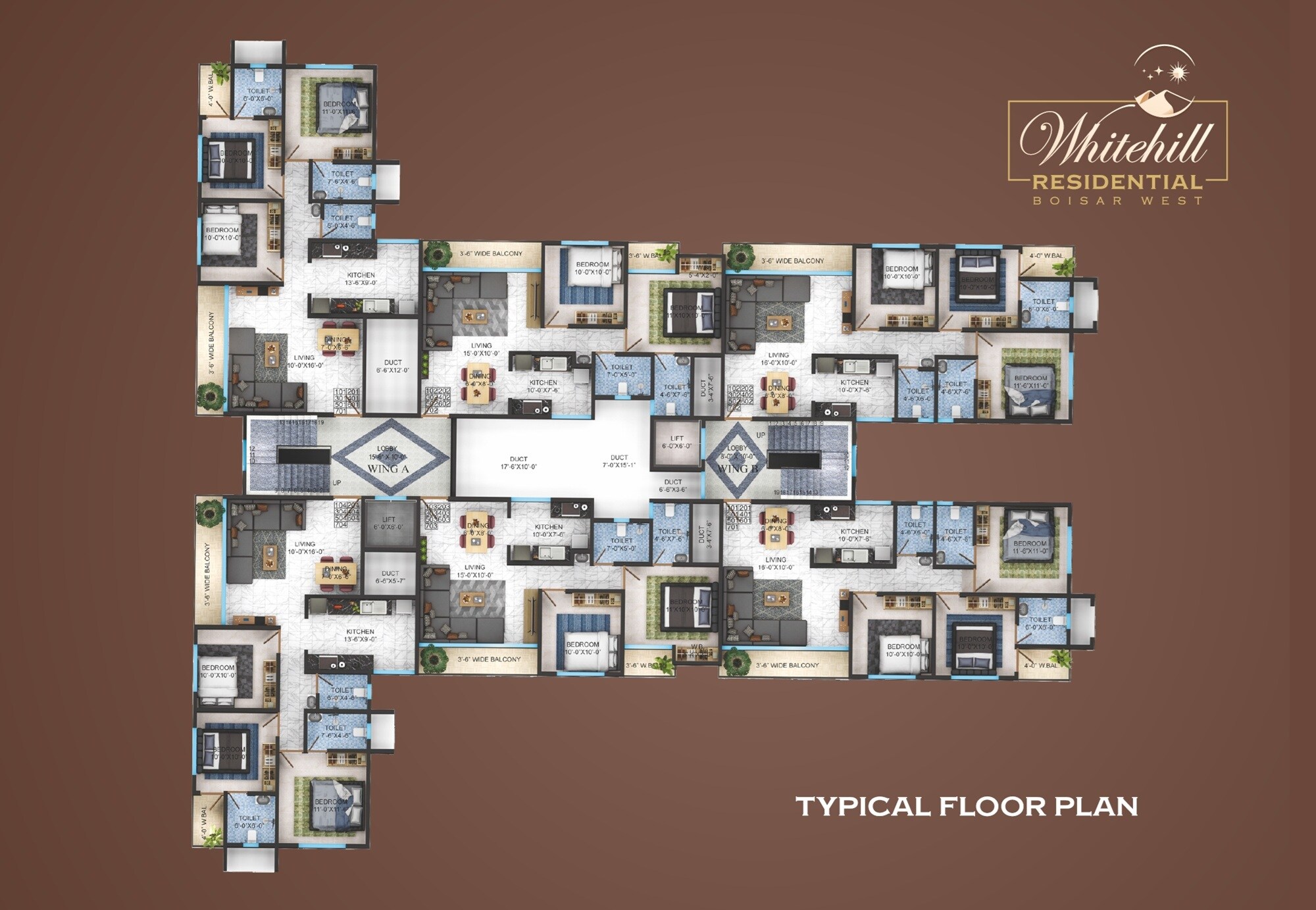 Riva Whitehill Floor Plans