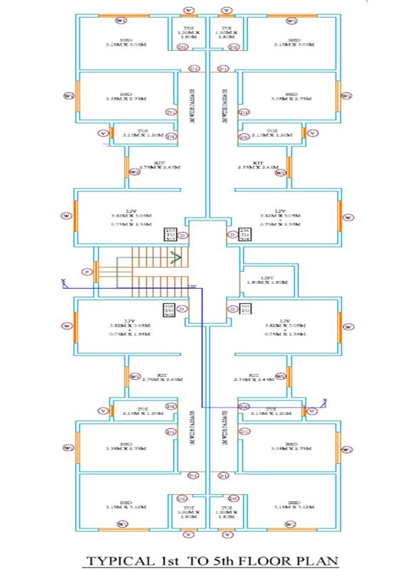 RK Mahalaxmi Heights Floor Plans