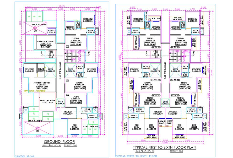 RM Royal Heights Floor Plans