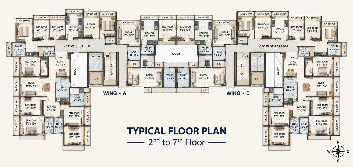 Royal Matru Sagar CHS Floor Plans