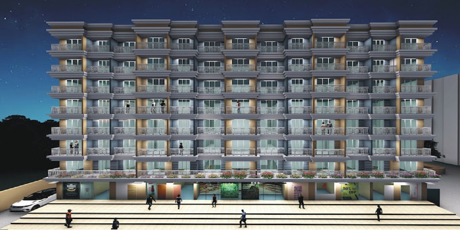 RR Yark Hills residential project in Shelwadi