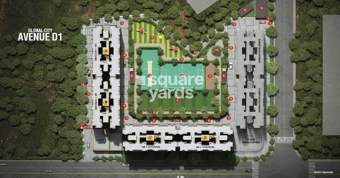 Rustomjee Avenue D1 Master Plan 1