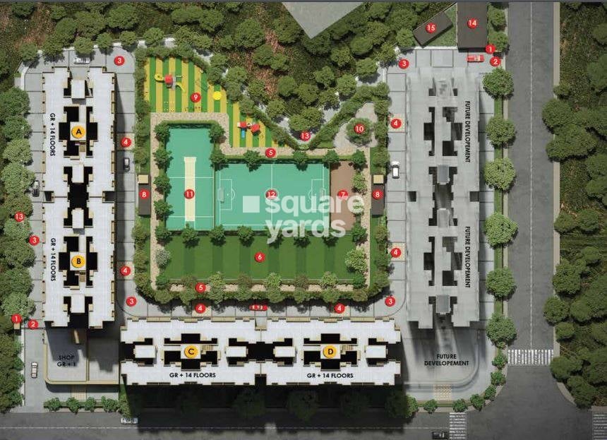 Rustomjee Avenue D1 Wing A And Wing B Master Plan Image