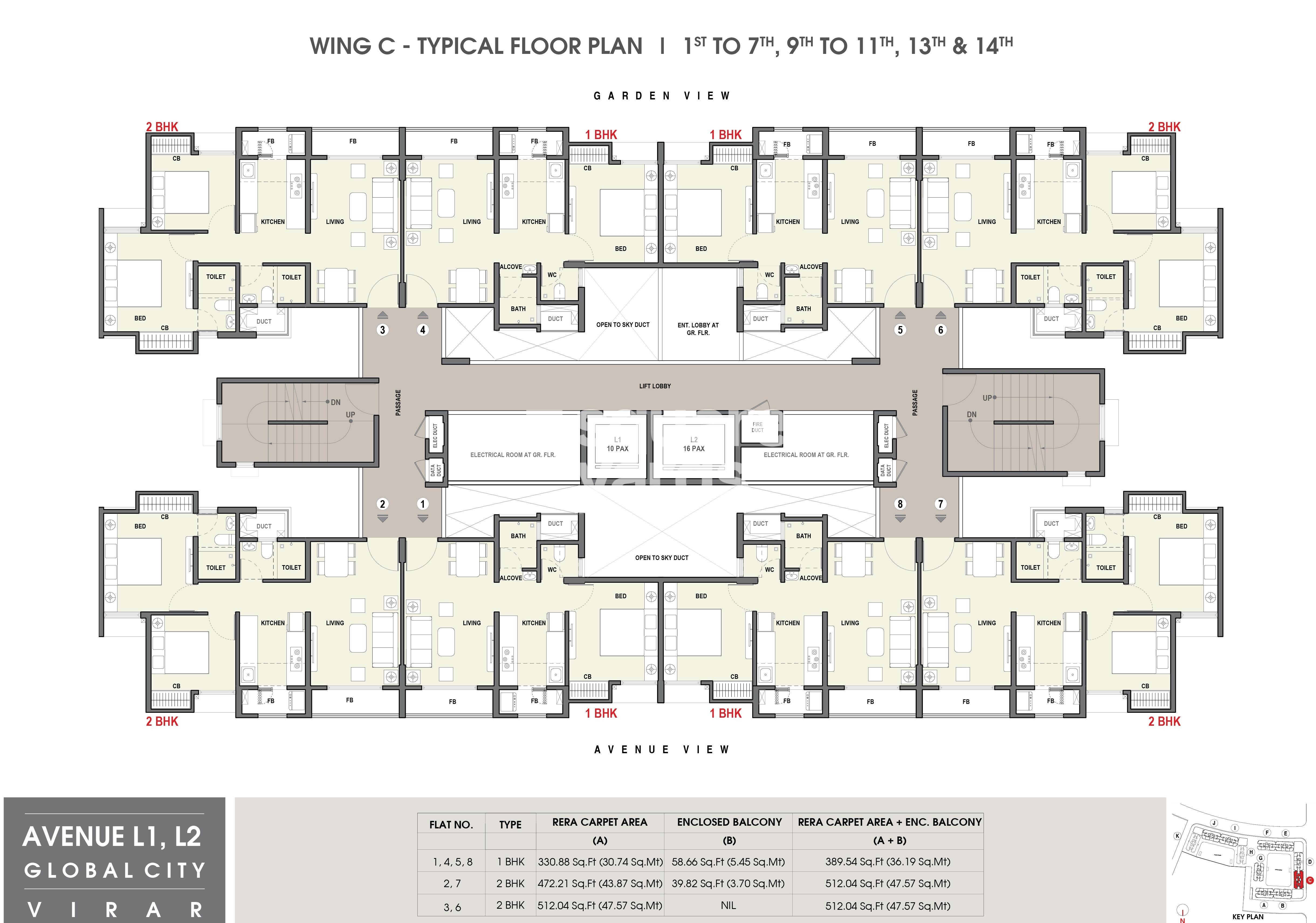 Rustomjee Global City Floor Plans 3