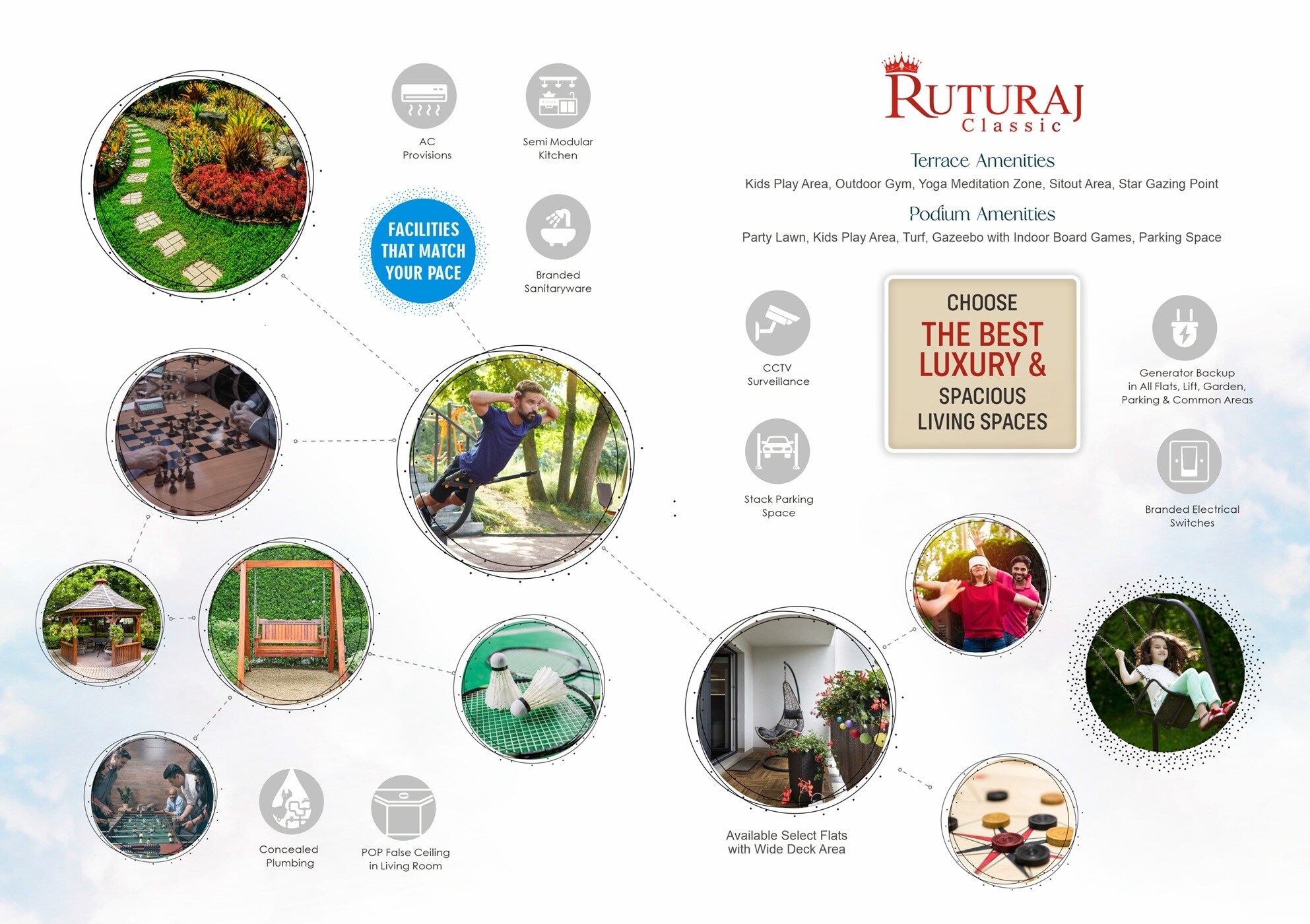 Ruturaj Classic Amenities-Features