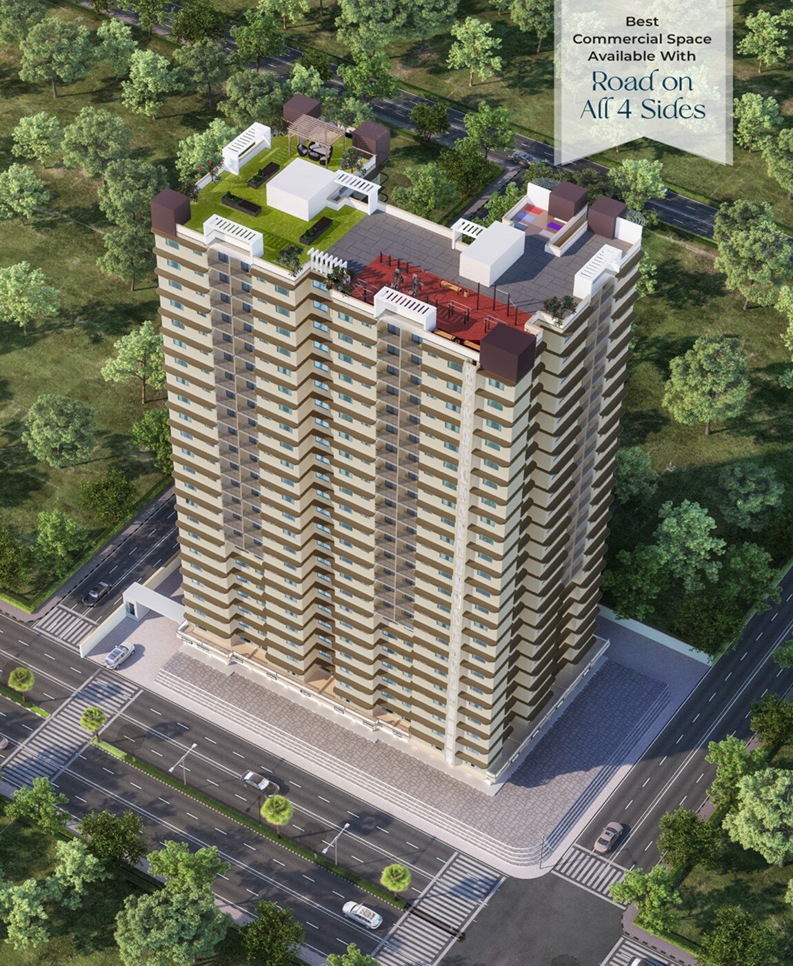Ruturaj Classic Tower View