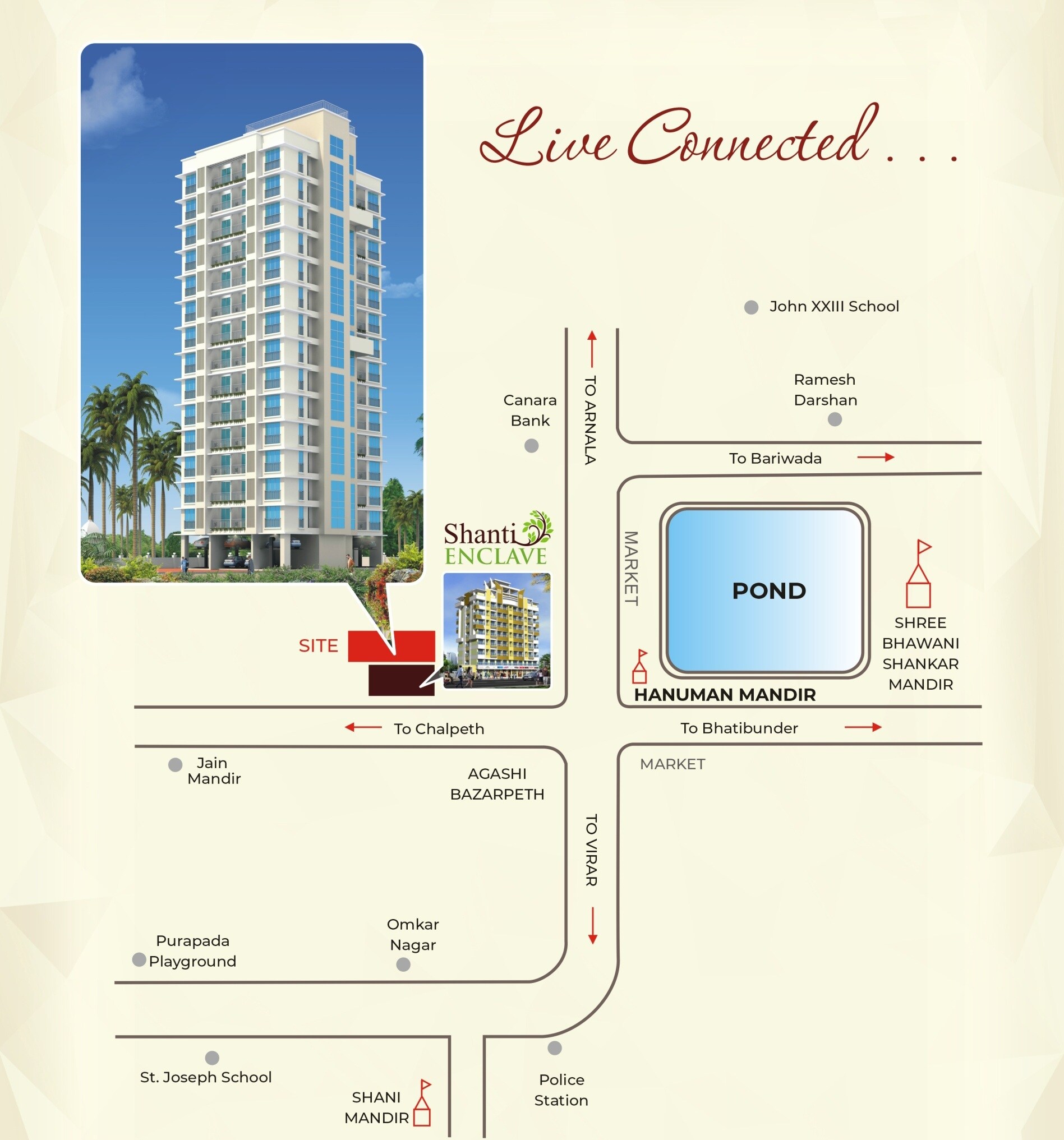 Sadguru Shanti Heights Location Image