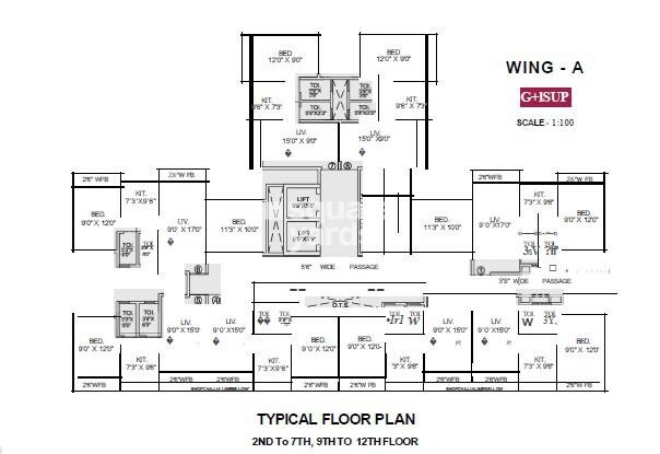 Sagar Palacia Floor Plans