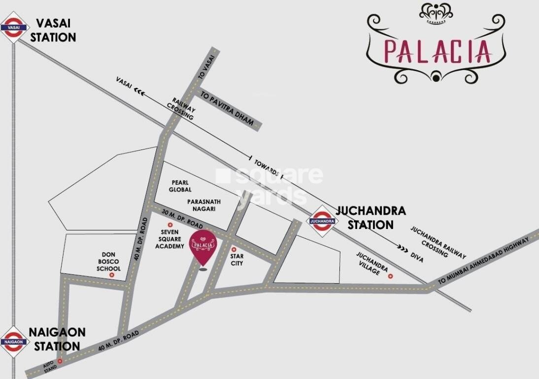 Sagar Palacia Location Image