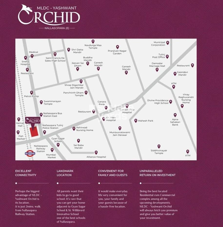 Sai Mldc Yashwant Orchid Location Image