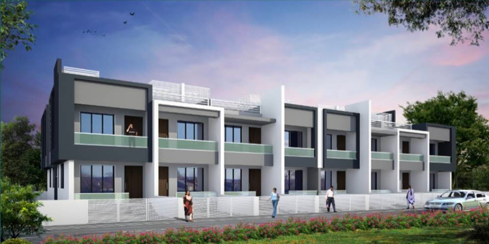 Saideep Parnkuti Row House